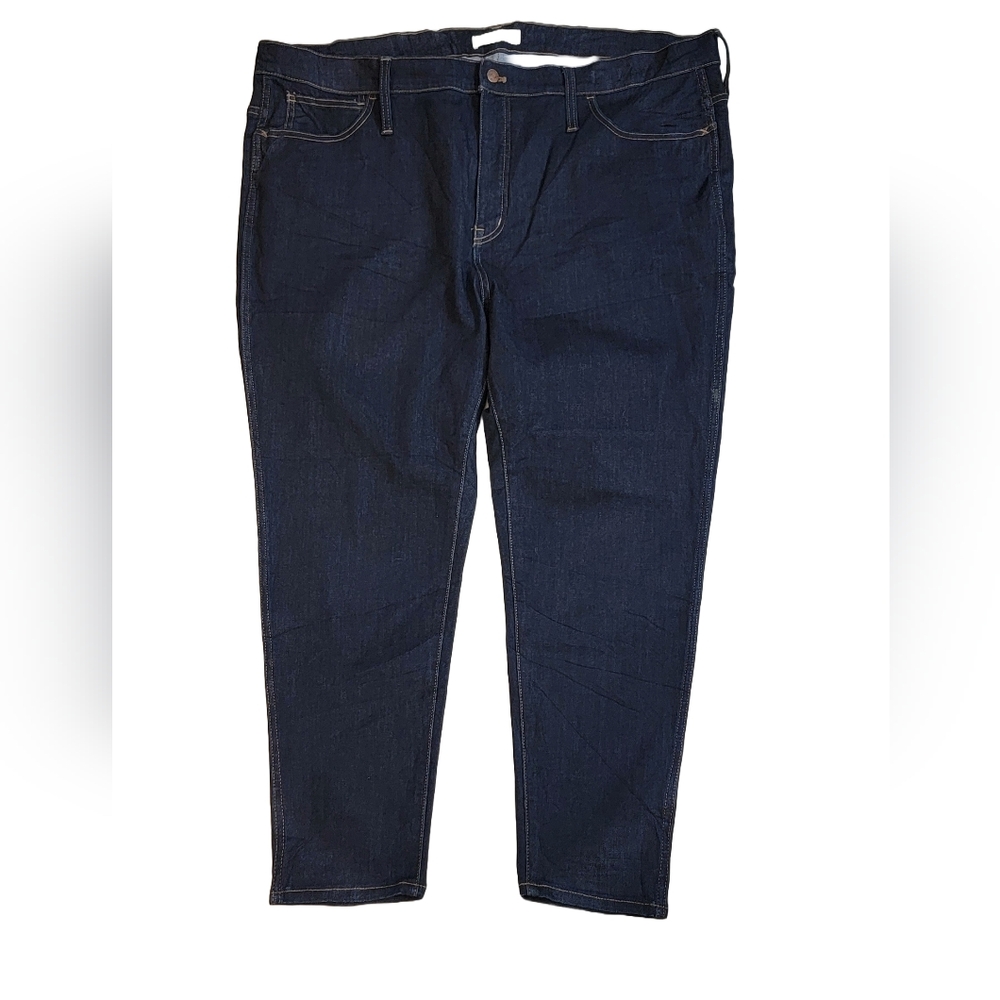Madewell Roadtripper Jeggings Jeans Womens Skinny Highwaist Dark Wash Size 36‎